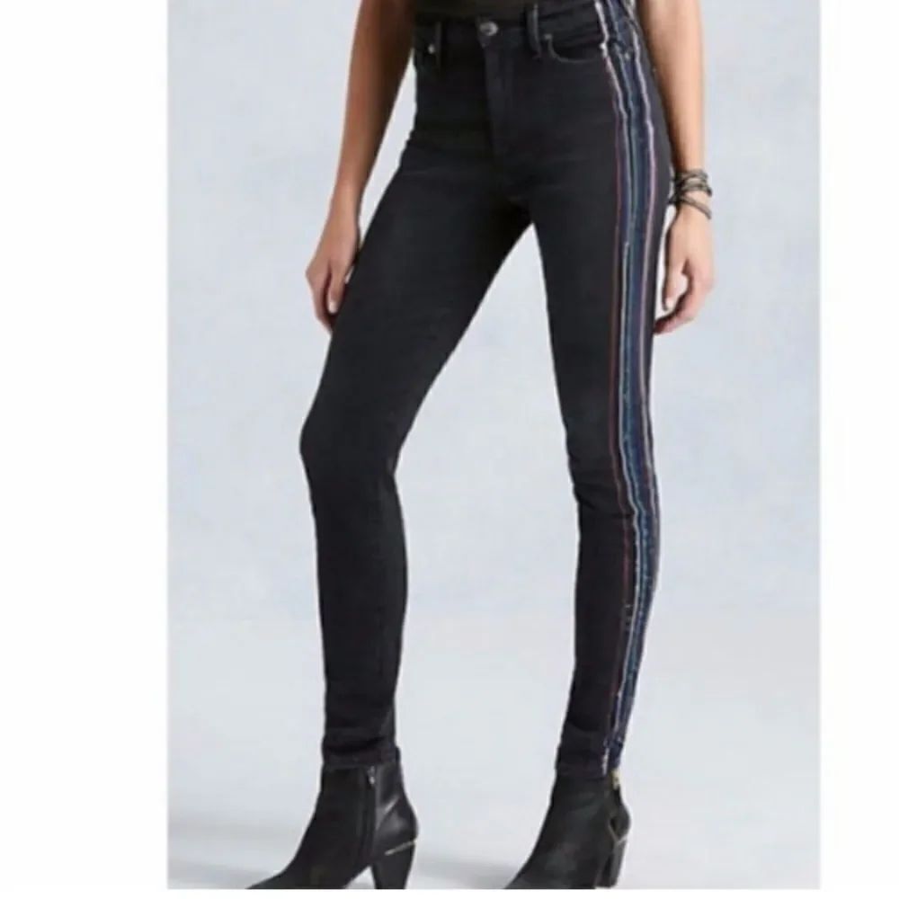 True Religion Modern Art Harper High Rise Super Skinny Jeans Size 26